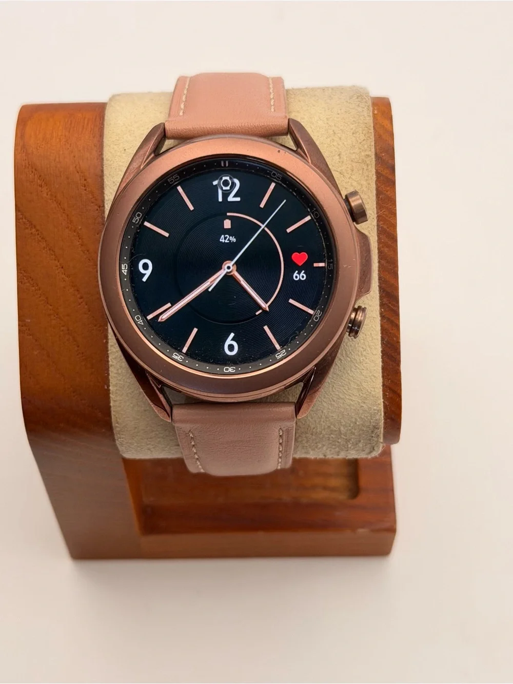 Samsung Galaxy Watch 3 Classic, 41mm, Charger included, Rose gold, Tested
